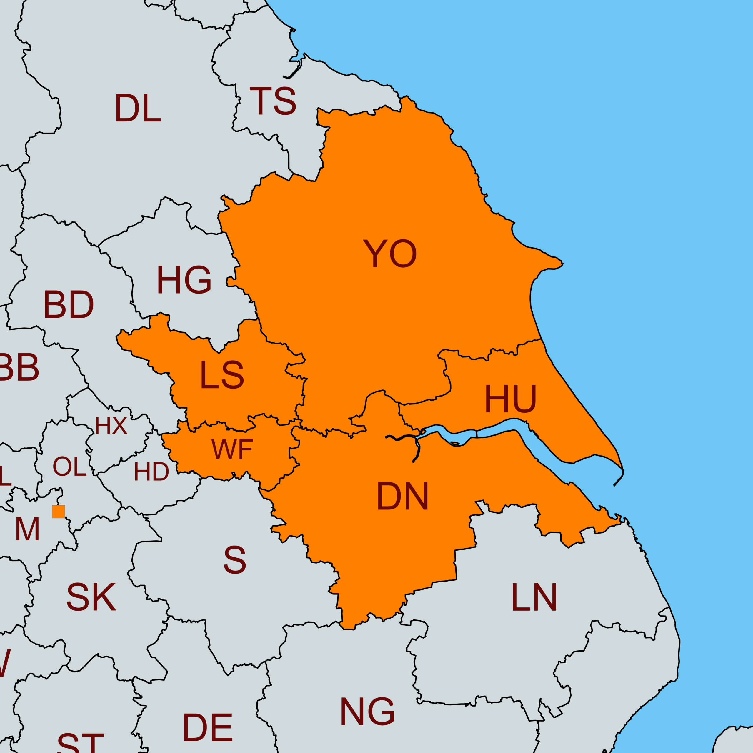 Coverage map My Ground Screw Foundations